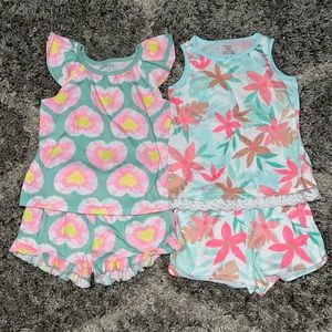 Carter’s Girl’s pj bundle size 6